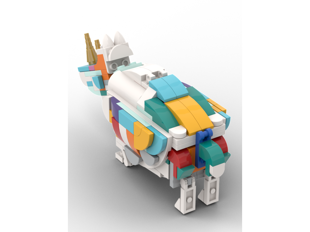 LEGO MOC 31140 Rhino by zengogobrick | Rebrickable - Build with LEGO