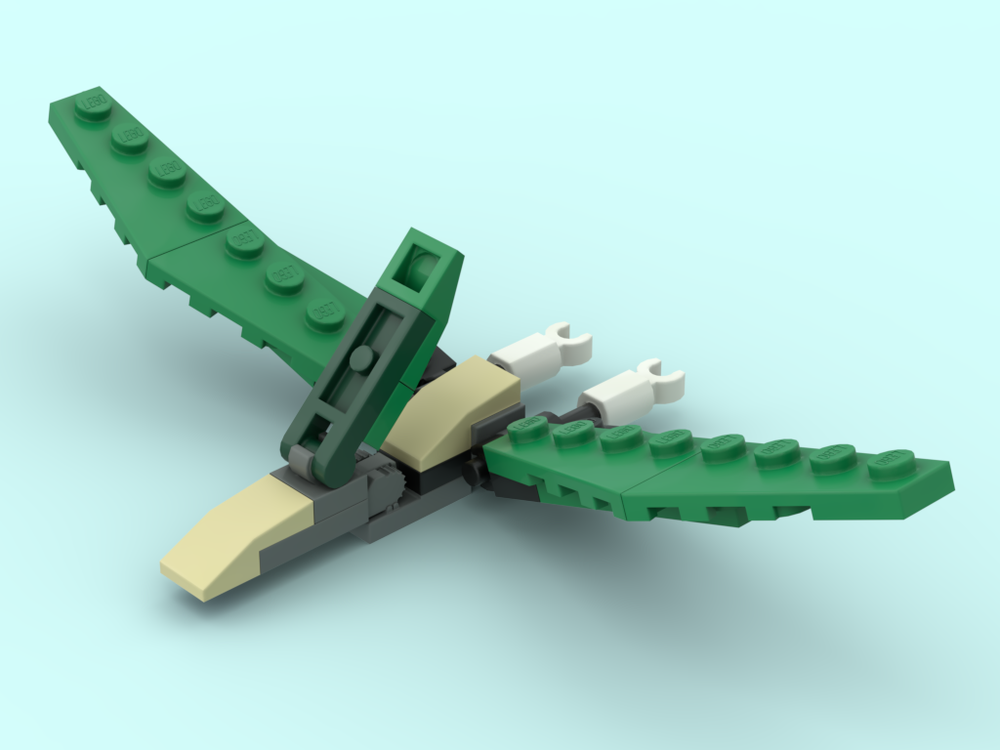 Lego Moc 31058 Pteranodon By Ambrosino Rebrickable Build With Lego 5454