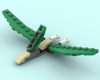 31058: Pteranodon longiceps (minifig scale)