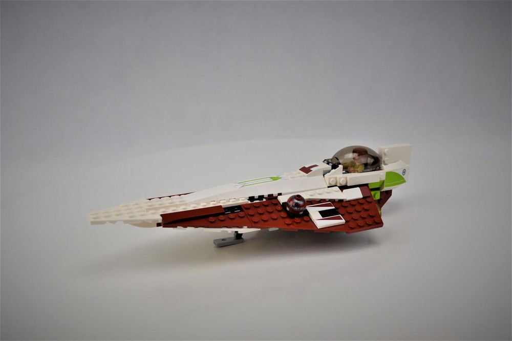 LEGO MOC Movie Accurate Jedi Starfighter With Hyperdrive Ring by Alternate_Bricks | Rebrickable - Build with LEGO