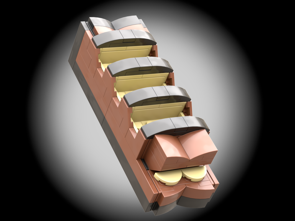 LEGO MOC Splash Mountain Log by tacotaco64™️ Rebrickable Build with LEGO