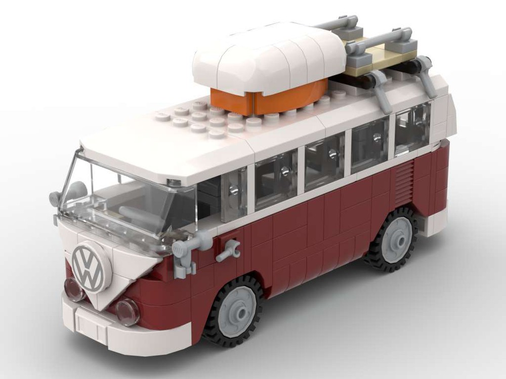 LEGO MOC Volkswagen Bus T1 - Set of Six Colors by IBrickedItUp ...