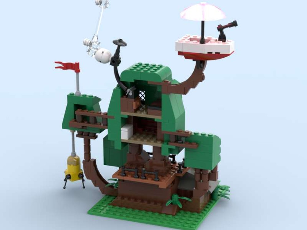 LEGO MOC-167111 Adventure Time Tree House by icedragonj | Rebrickable ...