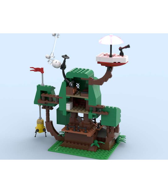 LEGO MOC Adventure Time Tree House by icedragonj | Rebrickable - Build ...