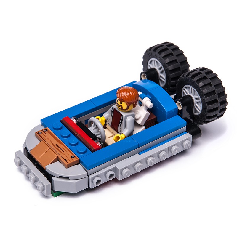 fingeraftryk Tropisk acceleration LEGO MOC 31075 Hovercraft by Keep On Bricking | Rebrickable - Build with  LEGO