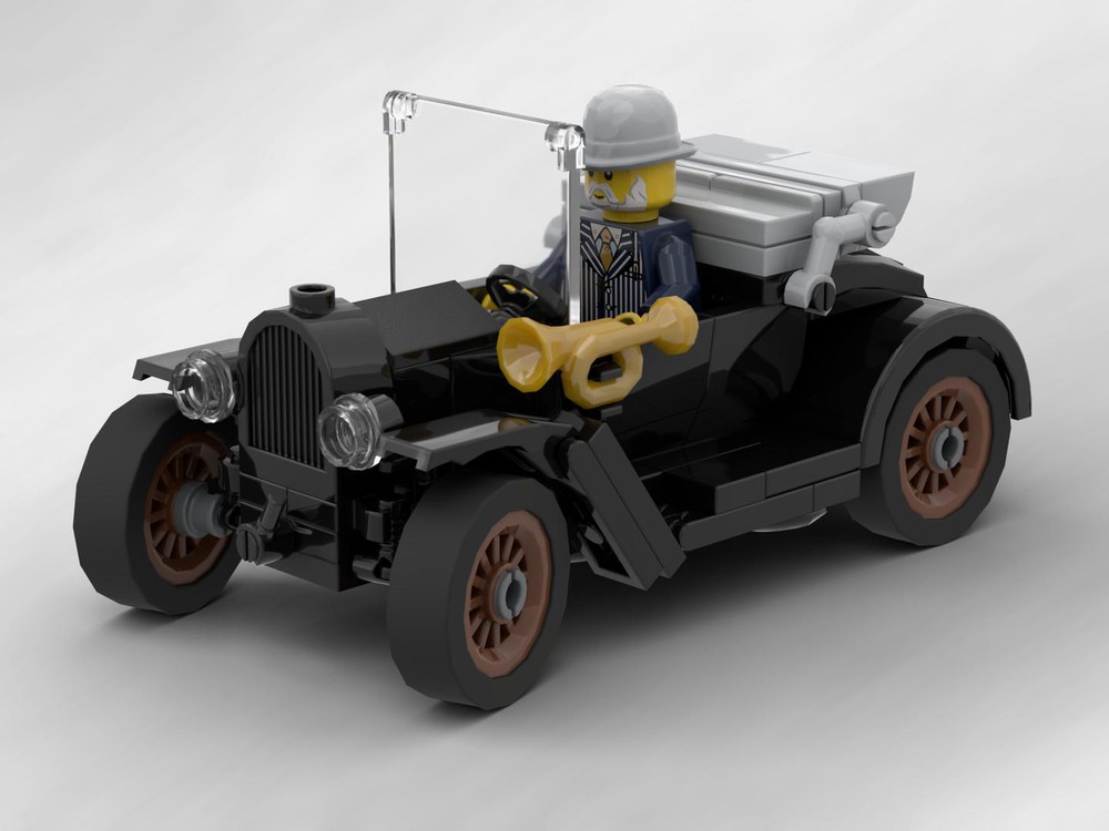 LEGO MOC Vintage Runabout by Dongeraldo | Rebrickable - Build with LEGO