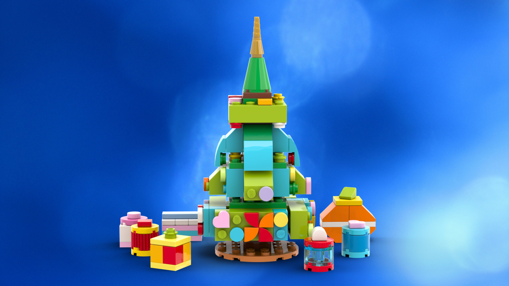 LEGO MOC 11029 Christmas tree by Lenarex | Rebrickable - Build with LEGO