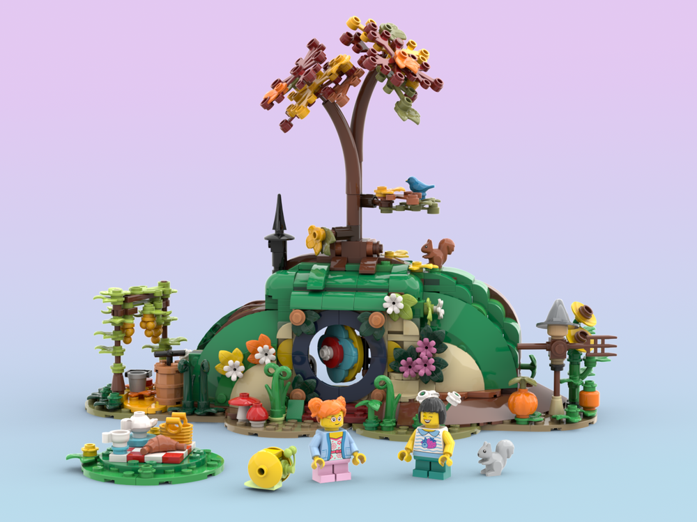 LEGO MOC Woodland Playhouse by arselus | Rebrickable - Build with LEGO