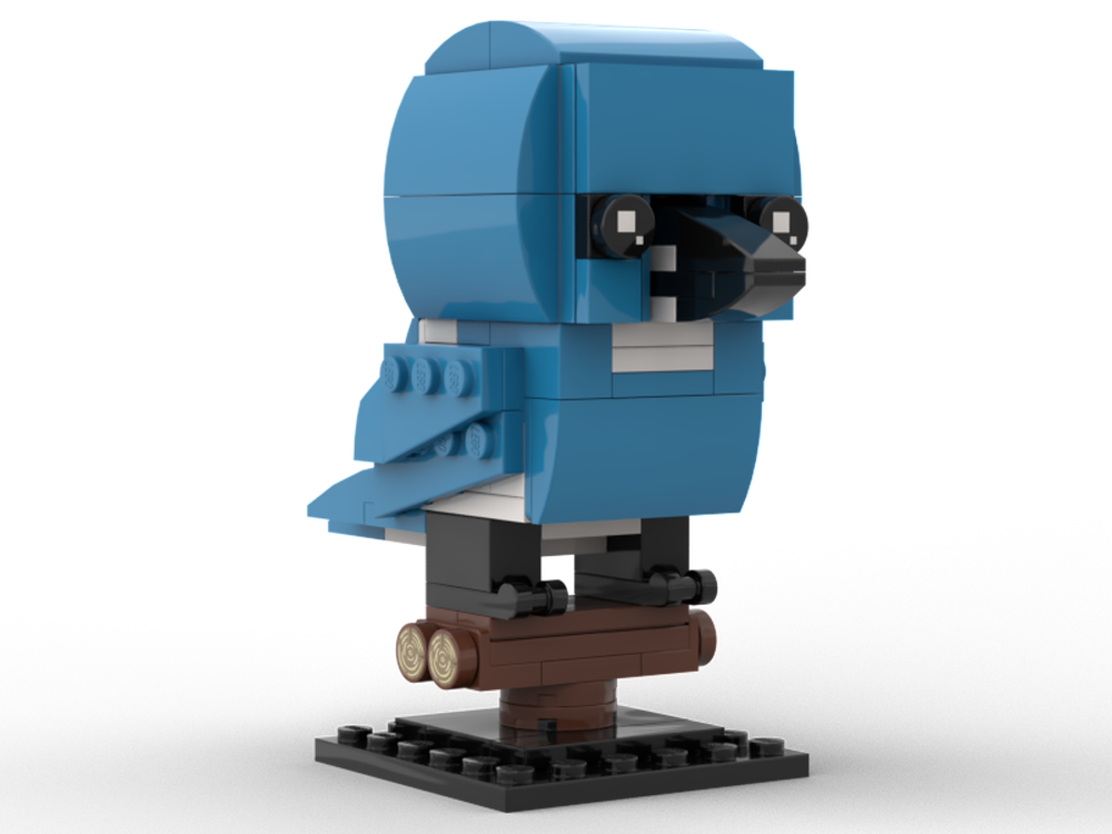 LEGO MOC Cerulean Kingfisher: Birdheadz by OrchardBuilds | Rebrickable ...