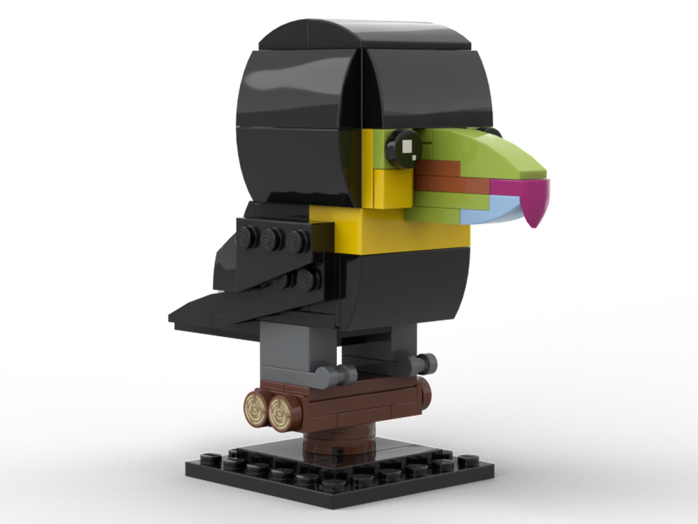 LEGO MOC Keel Billed Toucan: Birdheadz by OrchardBuilds | Rebrickable ...