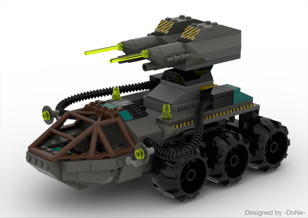 LEGO MOC Large Mobile Laser Cutter by -DoNe- | Rebrickable - Build with ...