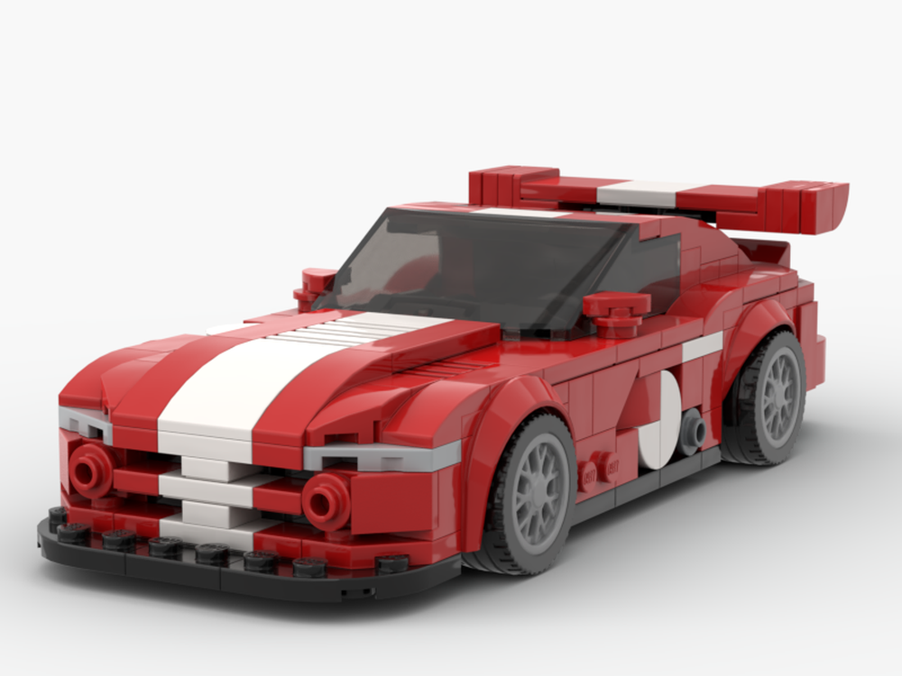 LEGO MOC 2002 Chrysler Viper GTS-R GT1 by KineticKit | Rebrickable ...