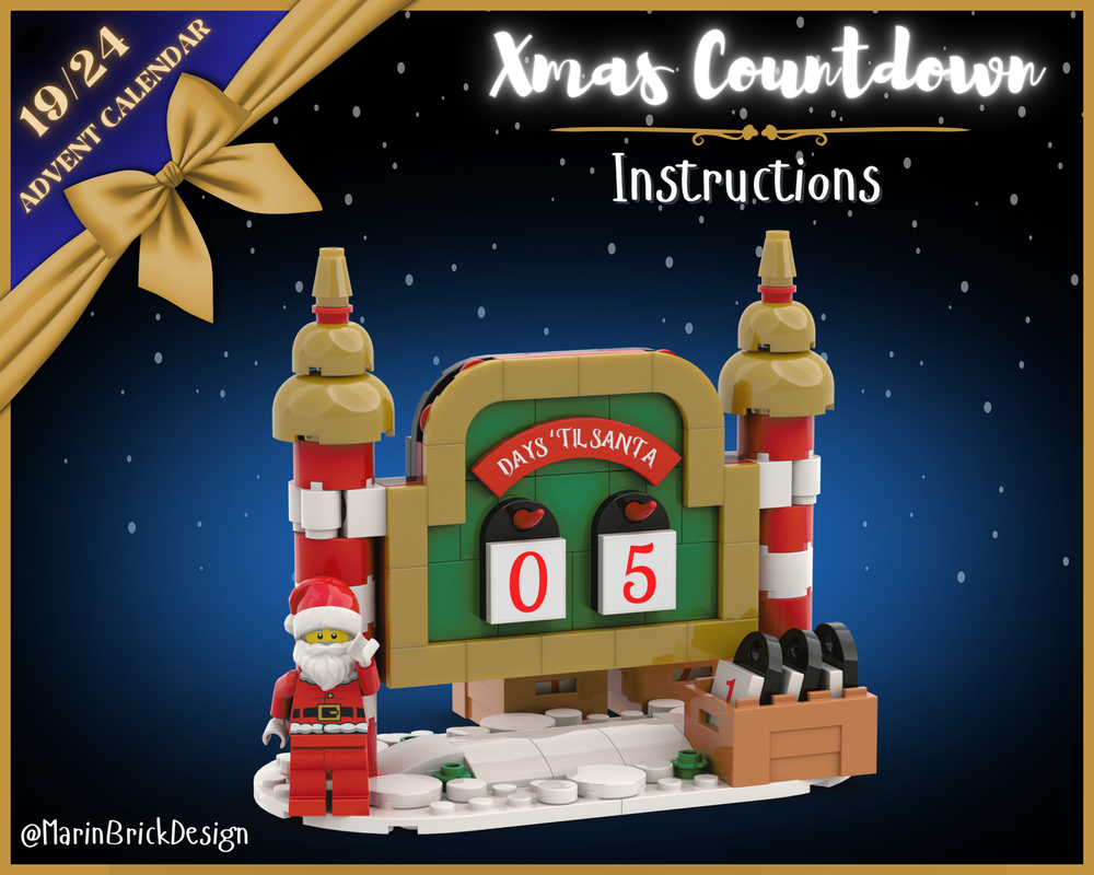 Lego christmas hot sale countdown