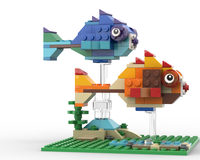 10698 Swimming fish