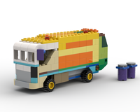 10698 - Garbage Truck 6 studs