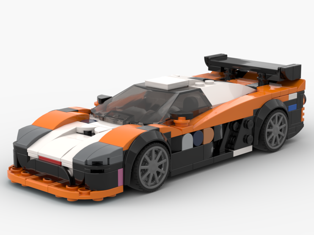 LEGO MOC 2010 Saleen S7-R #66 Atlas FX-Team Full Speed by KineticKit ...