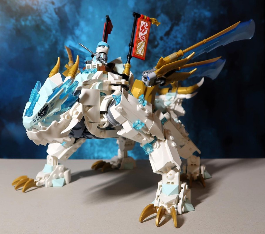 MOC-167632 Ice Dragon Rebuild