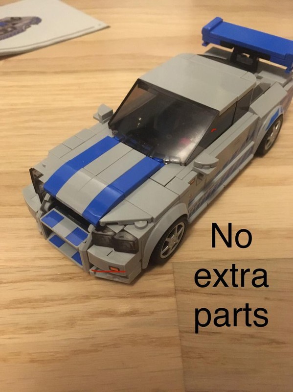 LEGO MOC 76917 Nissan Skyline GT-R (R34) fix by PriXard