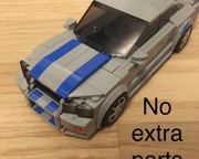 LEGO MOC Nissan Skyline R34 GTR with Openable Doors, Hood, and Trunk by  BluesCarLego