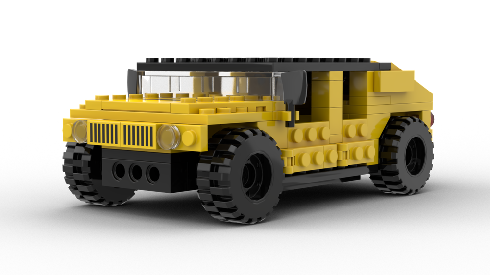 LEGO MOC HUMVEE by heinrichbuilds | Rebrickable - Build with LEGO
