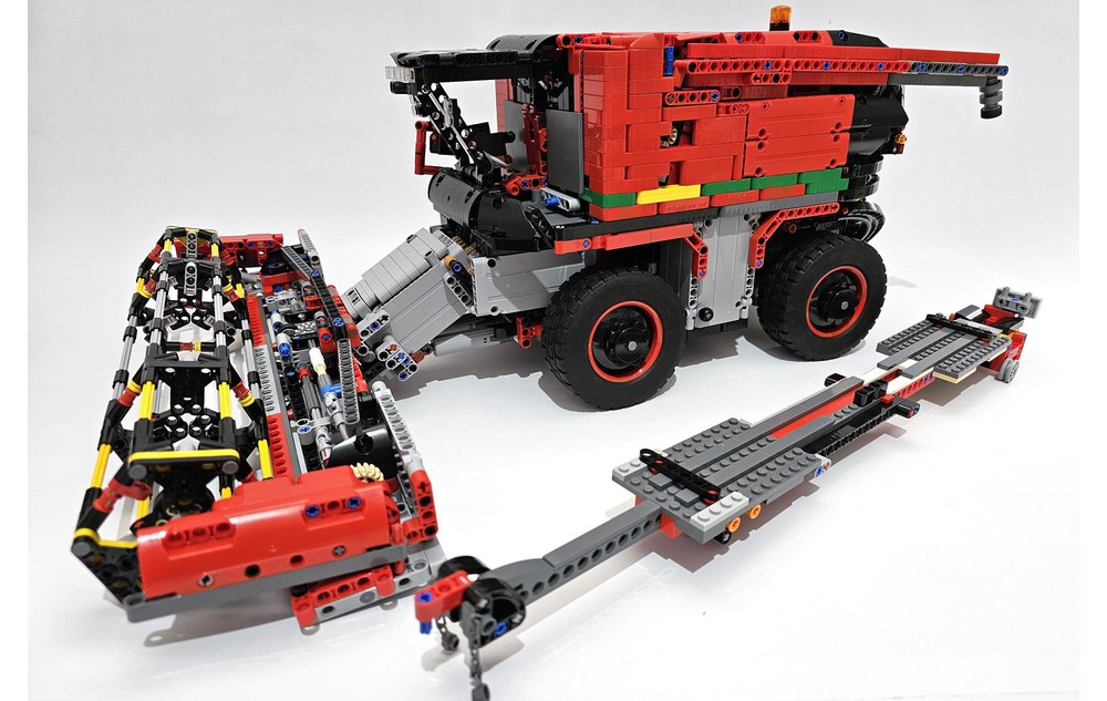 LEGO MOC 42082 C Model: Combine Harvester by dillonm | Rebrickable ...