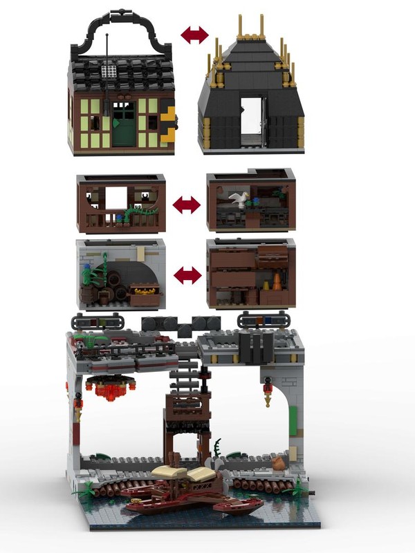 LEGO MOC Ninjago City MOC Building 02 by PhilippZimmermann ...