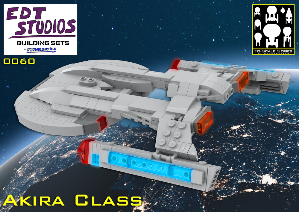 LEGO MOC Akira Class by D10MegasXLR | Rebrickable - Build with LEGO