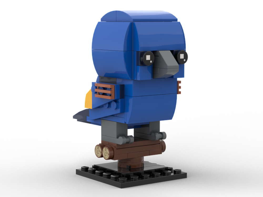 LEGO MOC Blue Grosbeak (Male): Birdheadz by OrchardBuilds | Rebrickable ...