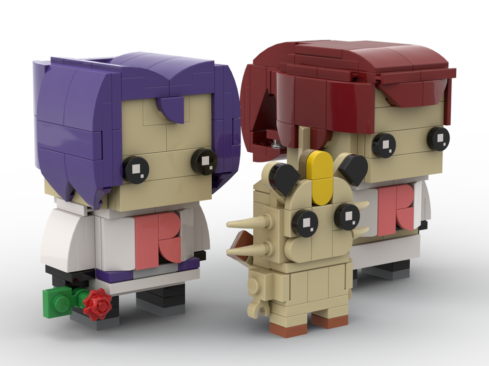 LEGO MOC Team Rocket (Brickheadz) by Twilight Brix Rebrickable