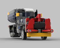 LEGO MOC 42147+42148 Half-track Truck [series: 