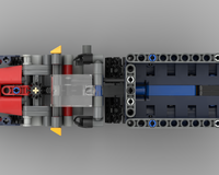 mana様　専用 LEGO MOC 42147+42148 Half-track Truck [series: 