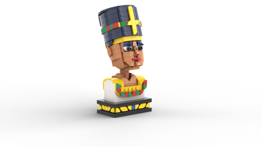 LEGO MOC Nefertiti Egypt queen by EagleBrick | Rebrickable - Build with ...