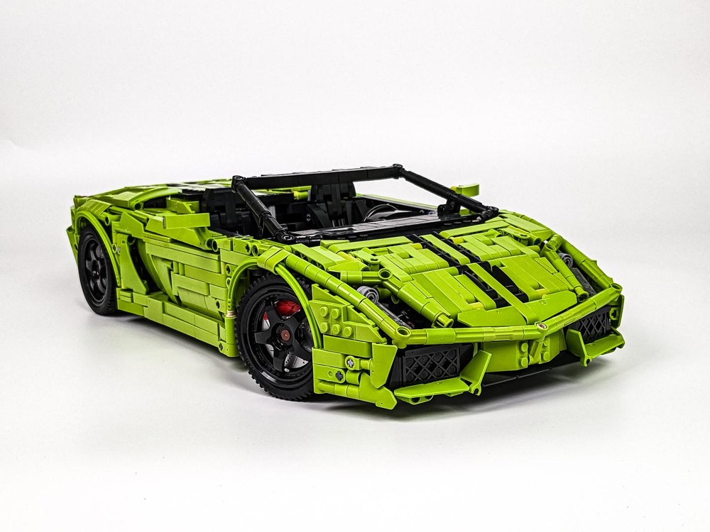 メルコページ Lamborghini Murcielago LP640-4 MOC 1/16 scale model with detailed