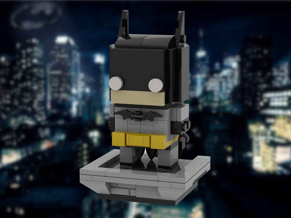 LEGO MOC Dark Knight Brickhead by Bucktopus | Rebrickable - Build with LEGO