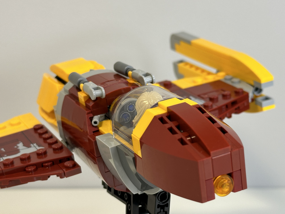 Lego Moc Shin Hatis Starfighter Minifig Scale By Bobbacatmocs