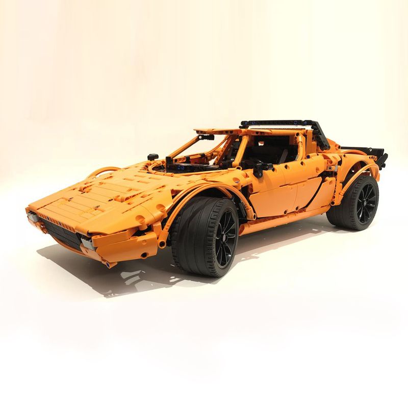 Ryd op Maestro Tag ud LEGO MOC 1974 Lancia Stratos Stradale HF - An alternate build for 42056  Porsche GT3 RS by Pleasedontspammebro | Rebrickable - Build with LEGO
