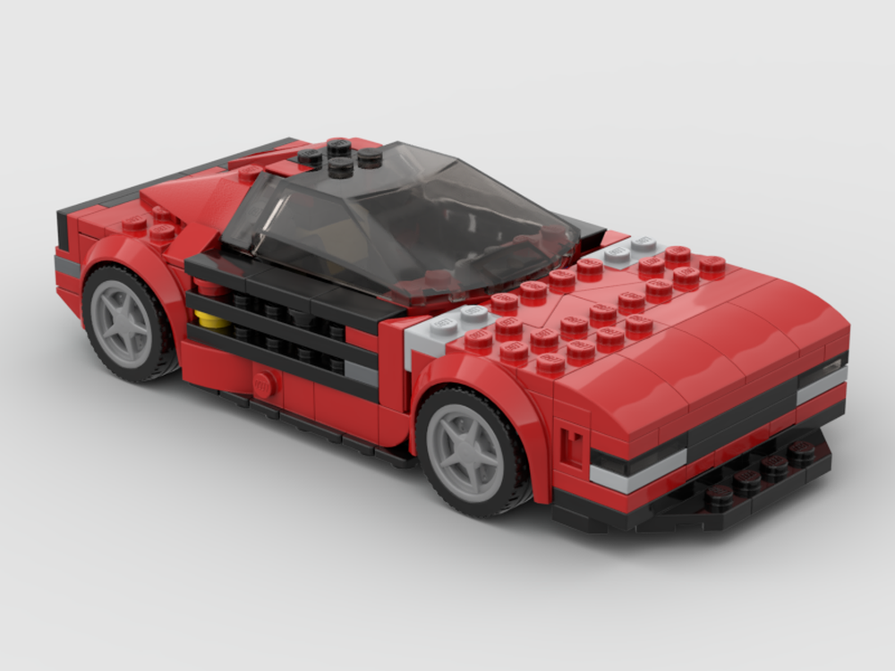 LEGO MOC 76895 Ferrari Testarossa by NJDesign | Rebrickable - Build ...