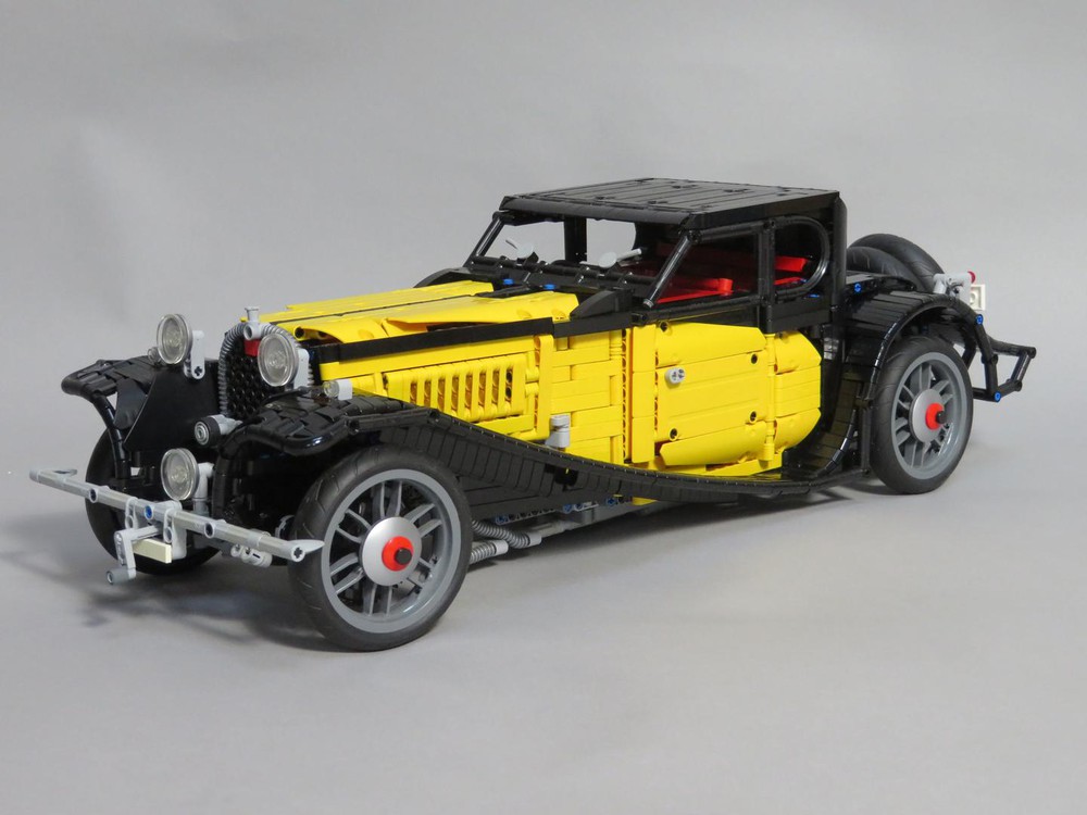 LEGO MOC 1933 Bugatti 50T by marthart | Rebrickable - Build with LEGO