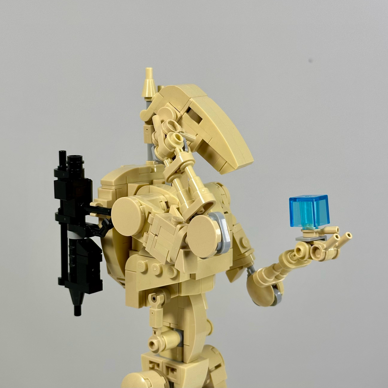 LEGO MOC B1 Battle Droid by bobbacatmocs | Rebrickable - Build with LEGO