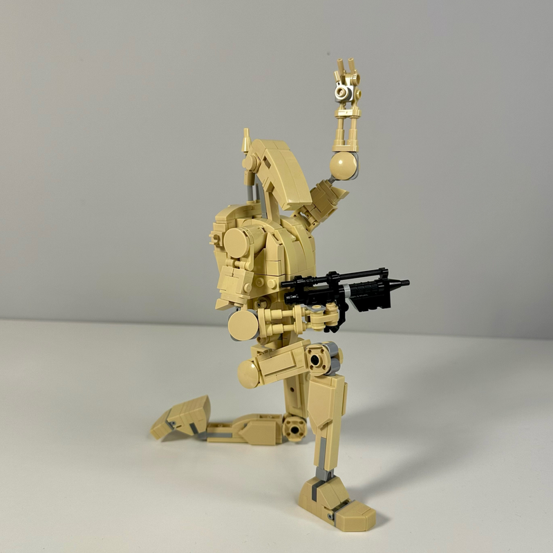 LEGO MOC B1 Battle Droid by bobbacatmocs | Rebrickable - Build with LEGO