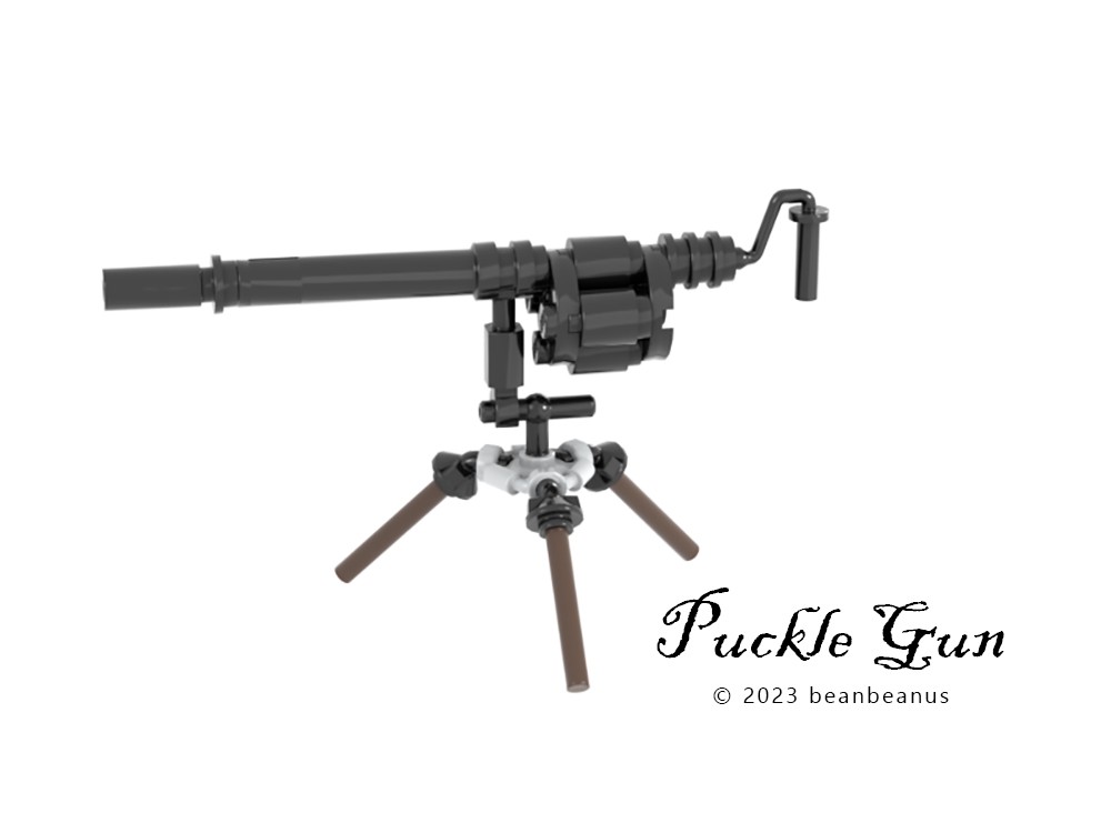 LEGO MOC Puckle Gun by beanbeanus | Rebrickable - Build with LEGO