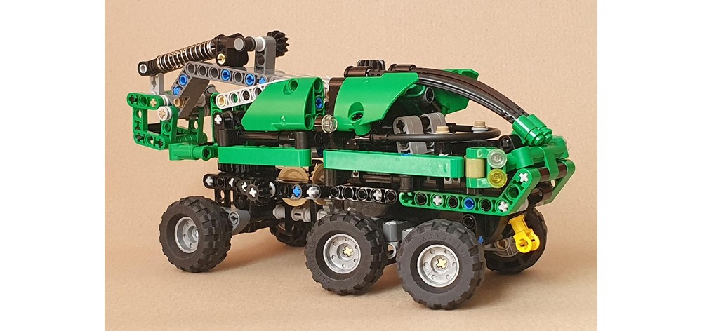 LEGO MOC-168217 Mini 8446 Crane Truck by ABC_Przyrody | Rebrickable ...