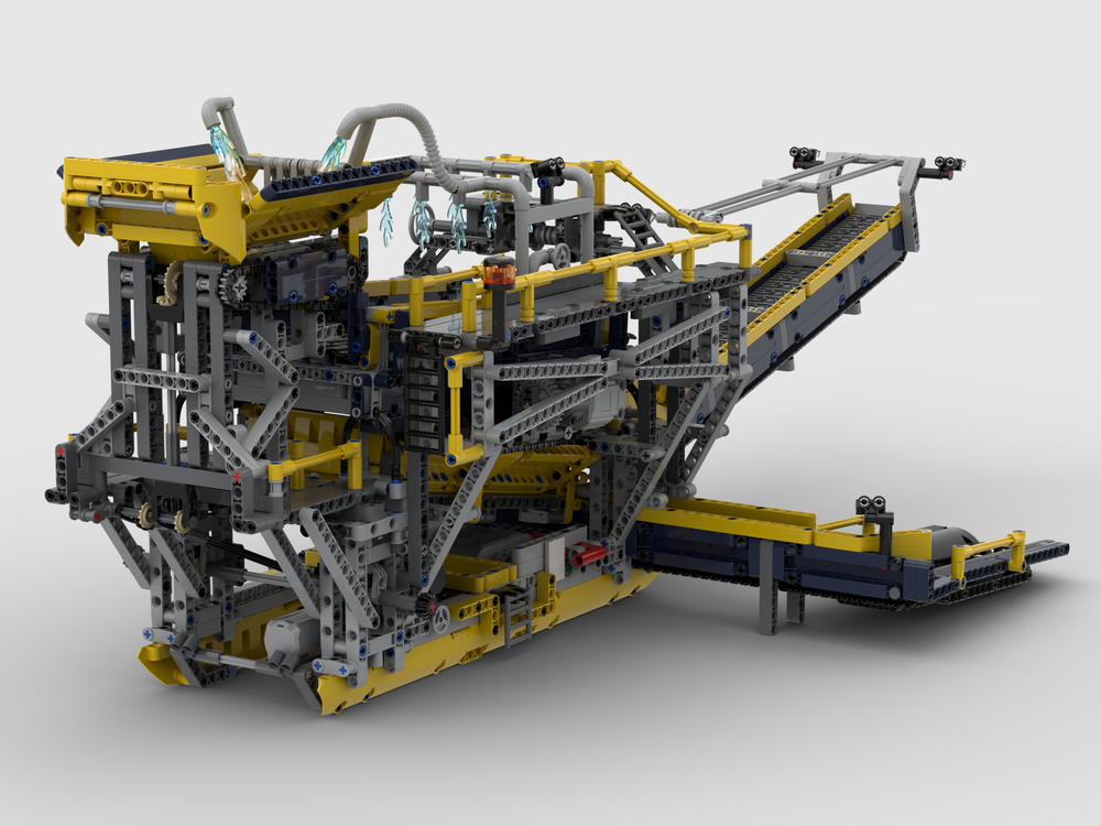 LEGO MOC Gold Washplant Double Screen Shaker Deck Goldwaschanlage