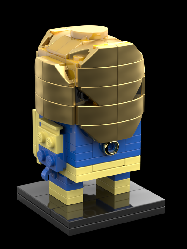 LEGO MOC Doctor Fate Brickheadz by raguidel | Rebrickable - Build with LEGO