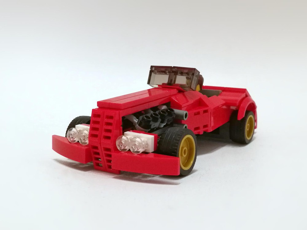 LEGO MOC Hot Rod by tombert2 | Rebrickable - Build with LEGO