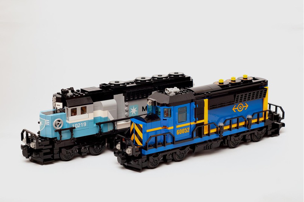 Lego tren de carga fashion 60052