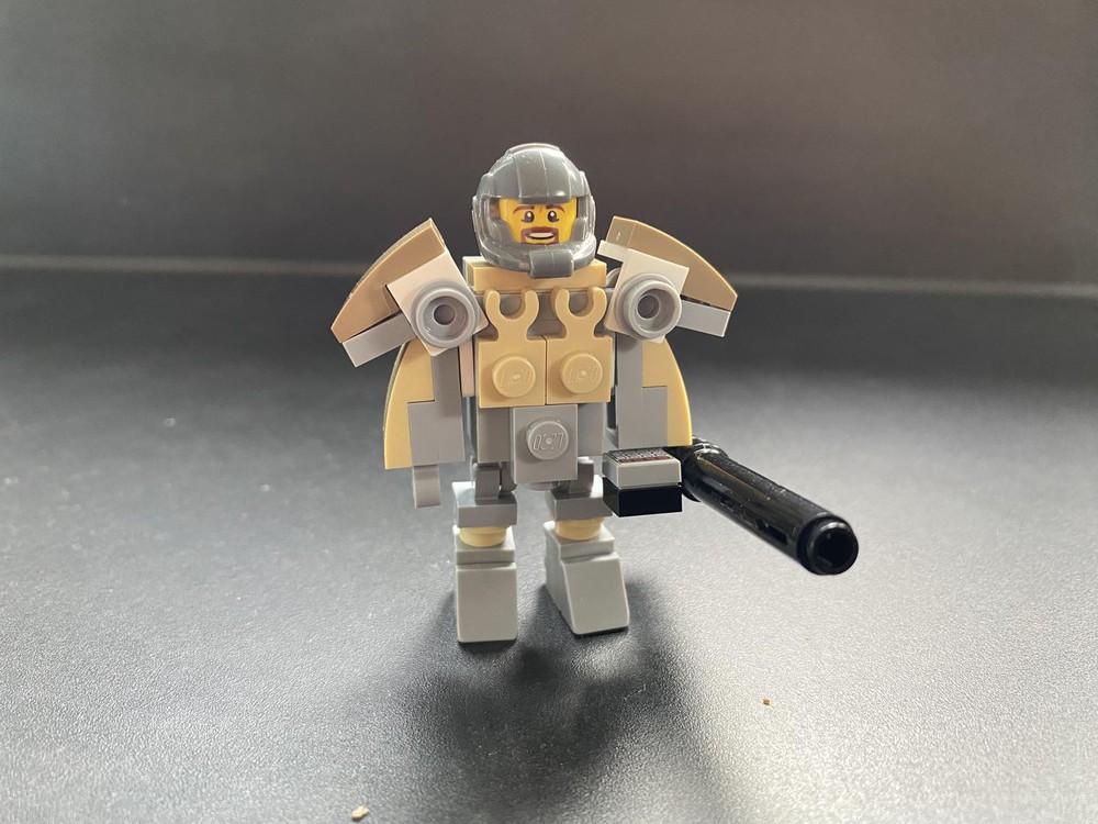 LEGO MOC Soldier in combat gear by Gkschd | Rebrickable - Build with LEGO