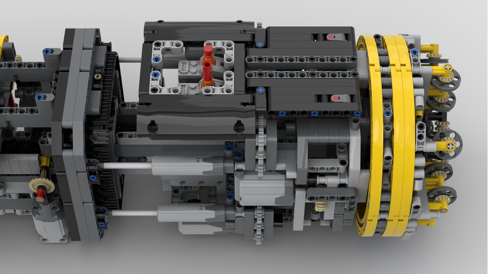 Lego tunnel boring machine sale