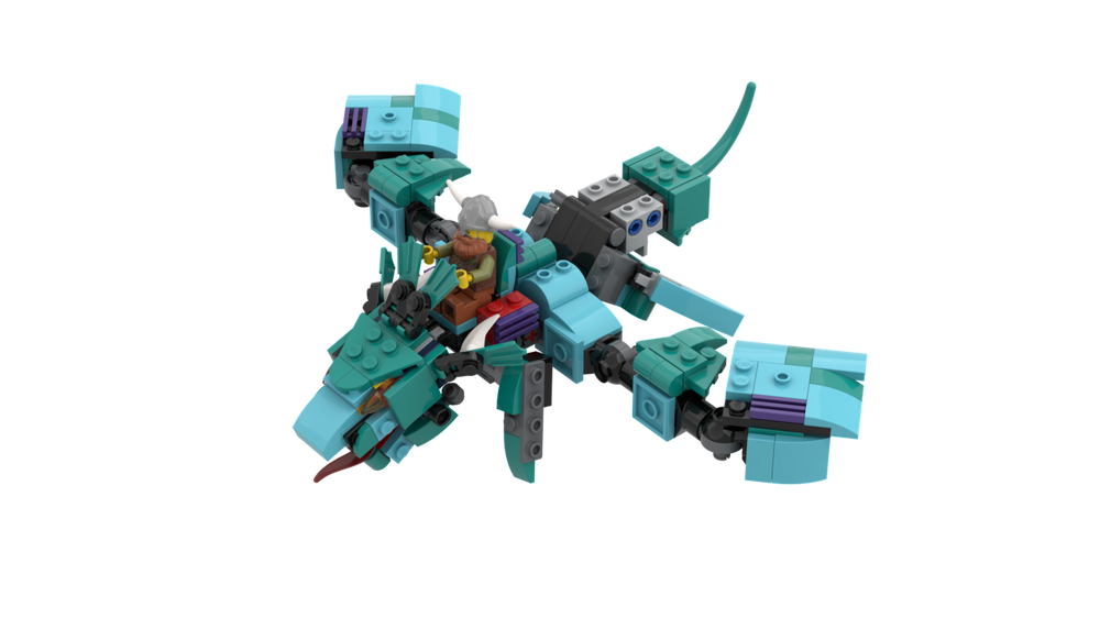 Viking Ridable Dragon