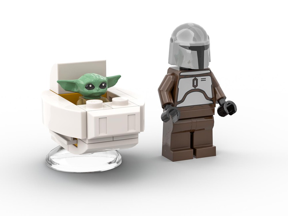 LEGO MOC Crib for Grogu/Baby Yoda/The Child from The Mandalorian
